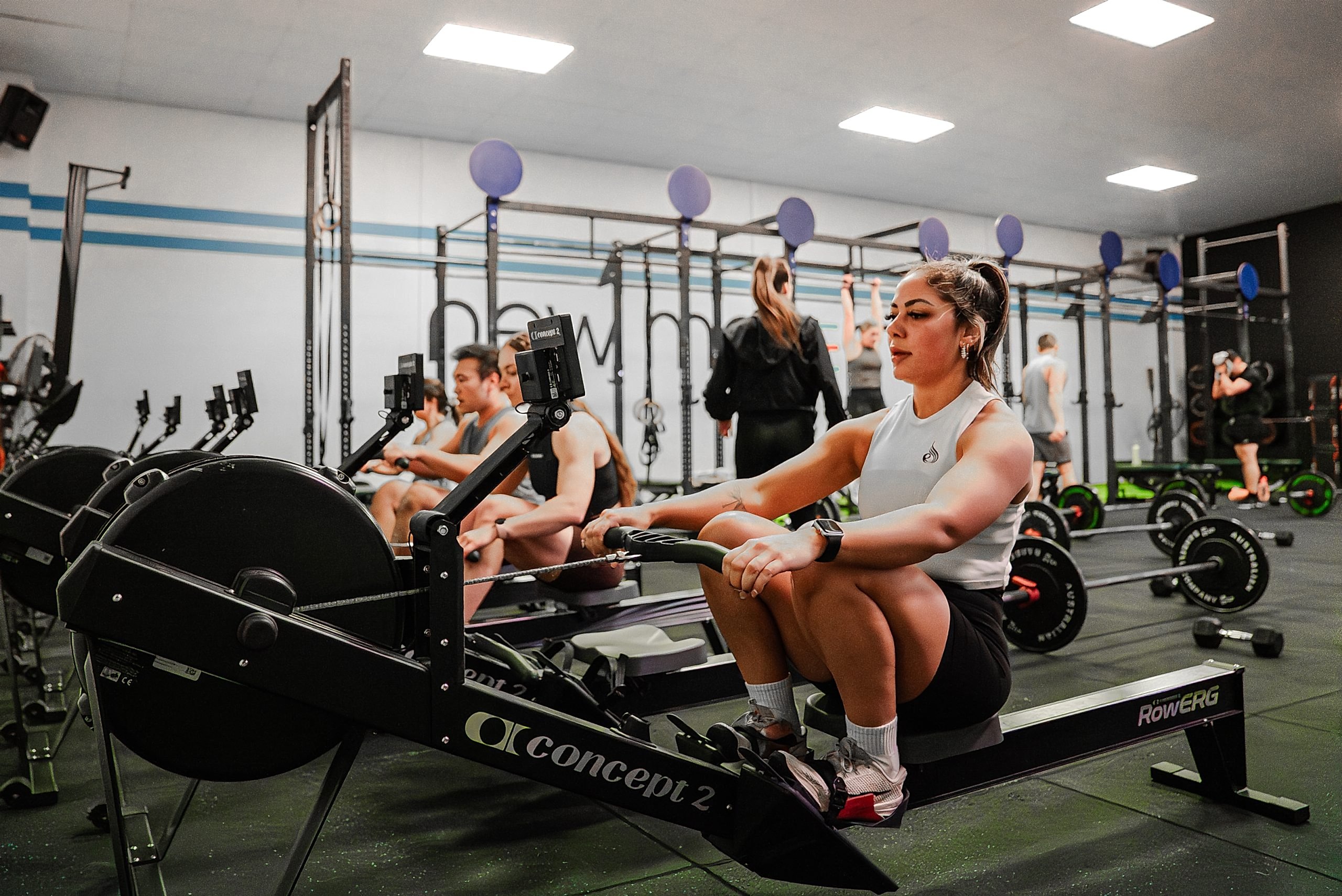 <b>Intensity</b> 4/5<br> <b>Complexity</b> 4/5<br><br>Ready to level up from SHRED? Welcome to the big leagues! This class starts with a strength component that follows a 4-6 week training program. After that, the 30-minute conditioning component comes into play, with an emphasis on barbell work, cardio, and bodyweight exercises.